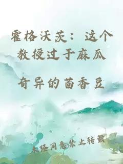 霍格沃茨：这个教授过于麻瓜